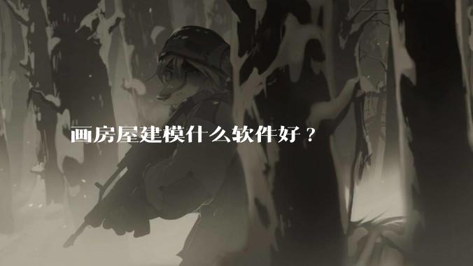 画房屋建模什么软件好?