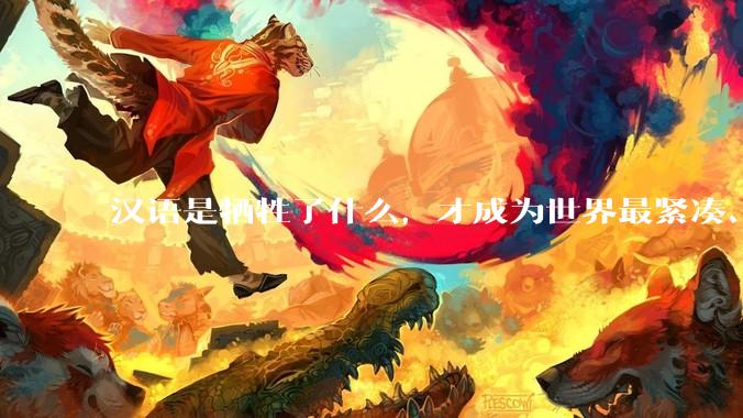 汉语是牺牲了什么，才成为世界最紧凑、最高效的语言？