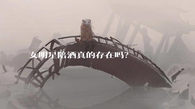 女明星陪酒真的存在吗？